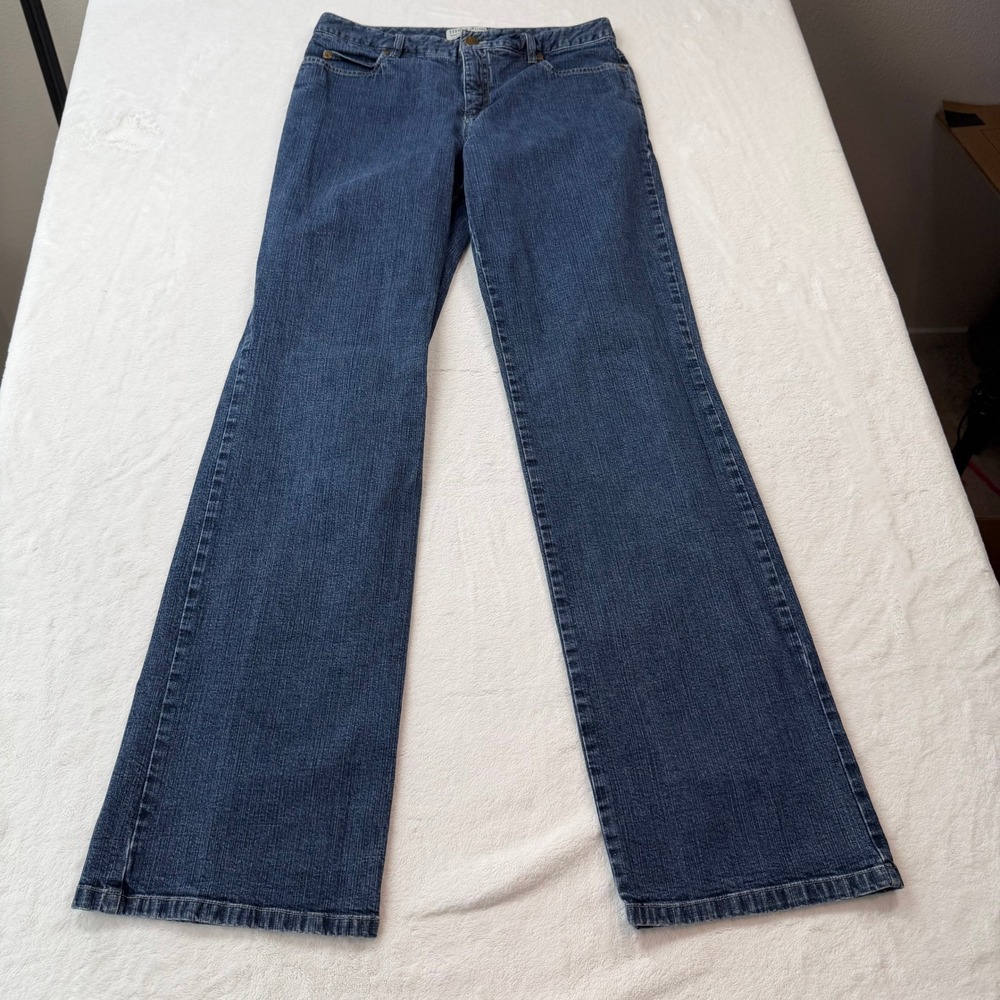 Tribal Jeans Bootcut Denim Womens 4 Blue Good Stretch Mid Rise‎ 45080-514